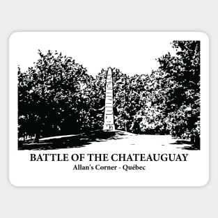 Battle of the Chateauguay - Allan's Corner QC Magnet